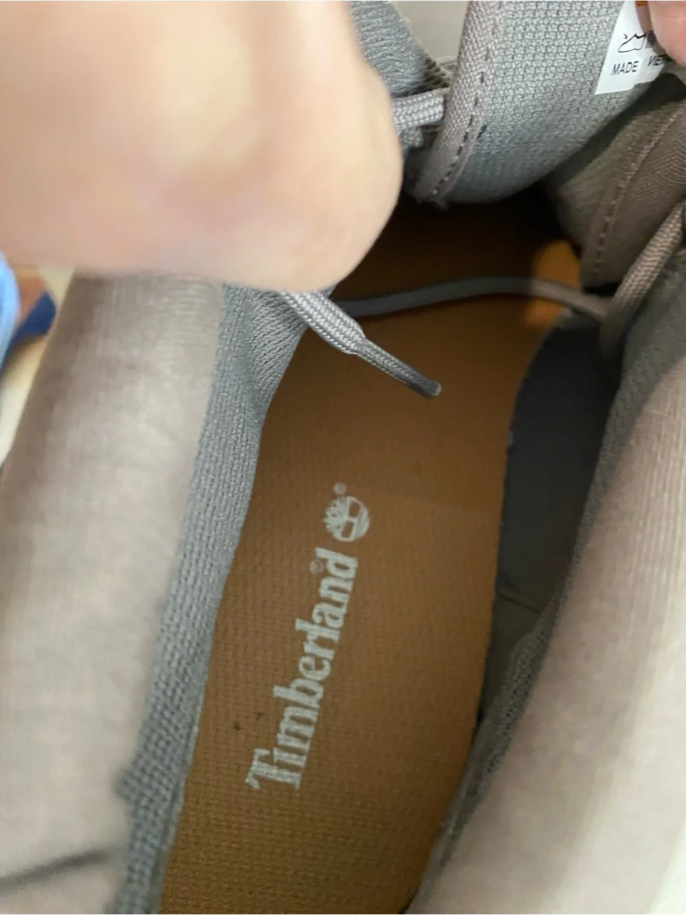 Timberland Nordstrom Men's Chukka Boots in Grey/Taupe Canvas